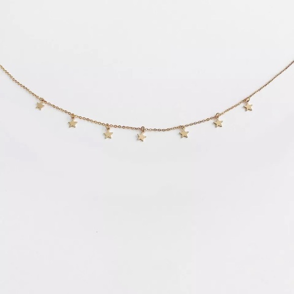 NEW! DAINTY STAR PENDANT SINGLE LAYER CHOKER - Picture 2 of 2